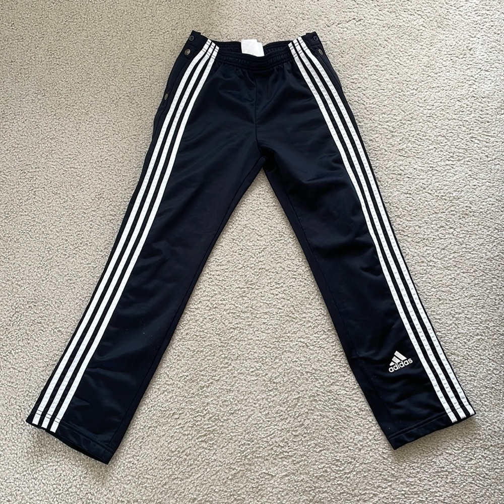 Adidas snap vintage track pants